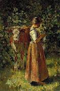 Theodore Robinson La Vachere painting